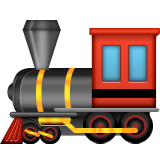 Steam Locomotive Emoji (Apple/iOS Version)