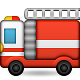 Fire Engine Emoji (Apple/iOS Version)