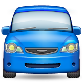 Oncoming Automobile Emoji (Apple/iOS Version)