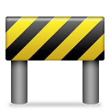 Construction Sign Emoji (Apple/iOS Version)