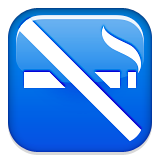 No Smoking Symbol Emoji (Apple/iOS Version)