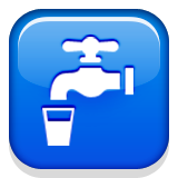 Potable Water Symbol Emoji (Apple/iOS Version)
