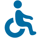 Wheelchair Symbol Emoji Icon