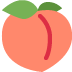 Peach Emoji (Twitter Version)