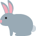 Rabbit Emoji (Twitter Version)