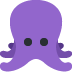 Octopus Emoji (Twitter Version)