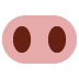 Pig Nose Emoji (Twitter Version)