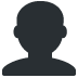 Bust In Silhouette Emoji (Twitter Version)