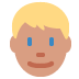 Person With Blond Hair Emoji (Twitter Version)