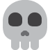 Skull Emoji (Twitter Version)