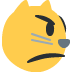 Pouting Cat Face Emoji (Twitter Version)