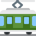 Railway Car Emoji (Twitter Version)