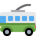 Trolleybus Emoji (Twitter Version)