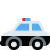 Police Car Emoji (Twitter Version)