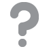 White Question Mark Ornament Emoji (Twitter Version)