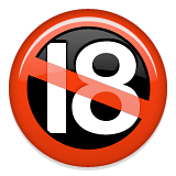 No One Under Eighteen Symbol Emoji (Apple/iOS Version)