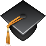 Graduation Cap Emoji - Copy & Paste - EmojiBase!