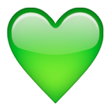 Green Heart Emoji - Copy & Paste - EmojiBase!