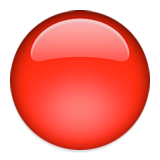 Large Red Circle Emoji - Copy & Paste - EmojiBase!