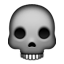 Skull - iPhone, Android, Twitter, & Facebook Emojis